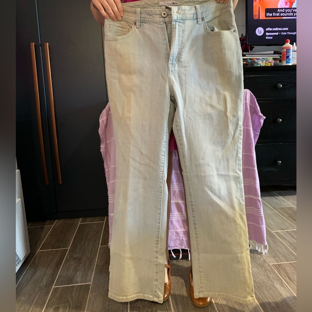 Chicos platinum jeans